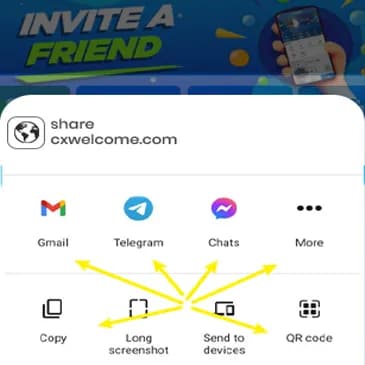 Step 04 - Share With Friends